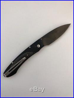 William Henry E6-3 WH Carbon Fiber EDC Knife M390 Steel
