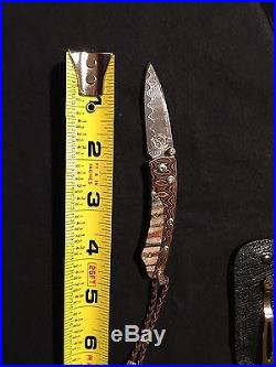 William Henry Fine Knives WithH Studios B04 Adobe #4 of 5 Special Edition Wow