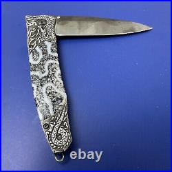 William Henry Gentac Hydra Pocket Knife Edition Of 100 Pieces B30 HYDRA Damascus