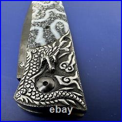 William Henry Gentac Hydra Pocket Knife Edition Of 100 Pieces B30 HYDRA Damascus