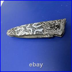 William Henry Gentac Hydra Pocket Knife Edition Of 100 Pieces B30 HYDRA Damascus