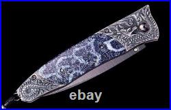 William Henry Gentac Hydra Pocket Knife Edition Of 100 Pieces B30 HYDRA Damascus