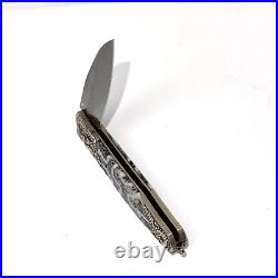 William Henry Gentac Hydra Pocket Knife Edition Of 100 Pieces B30 HYDRA Damascus