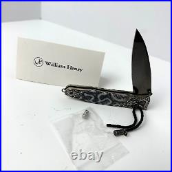 William Henry Gentac Hydra Pocket Knife Edition Of 100 Pieces B30 HYDRA Damascus