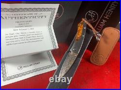 William Henry Knife B04 Glen Titanium Limited Edition # 080/ 250