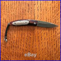 William Henry Knife B05 GALACTICA EXTREMELY RARE METERORITE SCALE Retail $2500