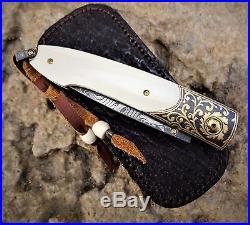 William Henry Knife B10 AG Russell Exclusive 24K Gold 99/100