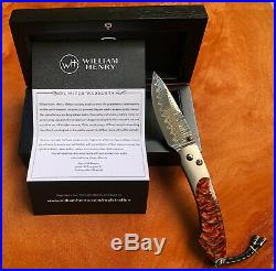 William Henry Knife B12 Spearpoint Lodgepole Retail $1,050.00