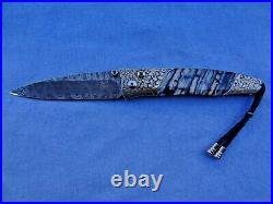 William Henry Knife B30 Gentac OOAK #082713 FLIGHT Original Retail $9,650