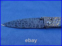 William Henry Knife B30 Gentac OOAK #082713 FLIGHT Original Retail $9,650