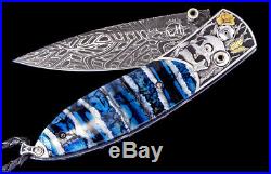 William Henry Knife Extremely Rare Limited Edition of 5 Monarch Skullbriar