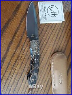 William Henry Knife Limited Edition T12 Onyx #15 Of 100