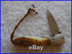 William Henry Knife Mammoth Fossil T10-AG4 WHT10-MB AG Russell Exclusive in Box