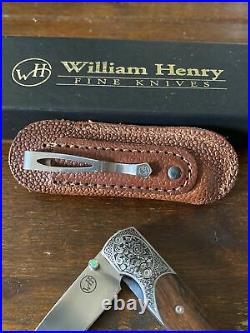 William Henry Knife Special Production T10-I Ironwood