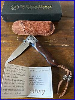 William Henry Knife Special Production T10-S Ironwood