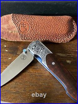 William Henry Knife Special Production T10-S Ironwood