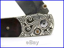 William Henry Knife with Yellow Stones with Sheath $. 01 10-Day Auction N. R