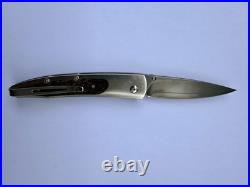 William Henry Lancet B10 Tungsten Black Palm Sapphire