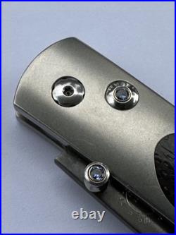 William Henry Lancet B10 Tungsten Black Palm Sapphire