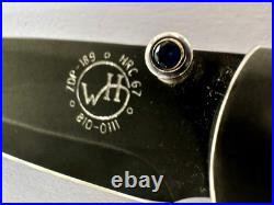 William Henry Lancet B10 Tungsten Black Palm Sapphire