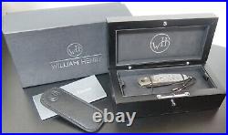 William Henry Limited Edition 49/100 B05 Spector Collectors Knife Full Box Set