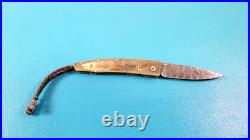 William Henry Model B10-MBH Mokume Gane Black Lip Pearl Folding Knife TR575