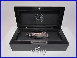 William Henry Sterling Silver Fossil Mammoth Diamond Button Pocket Knife