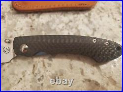 William Henry Studio T12-CF Carbon Fiber Knife