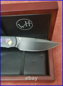 William Henry Studio T12-CFBT (Carbon Fiber Black) knife