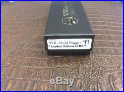 William Henry T10 Limited Edition 99/100 Gold Nugget Folding Pocket Knife