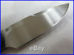 William Henry T12-CF Carbon Fiber Handles Gentleman's Folding Knife