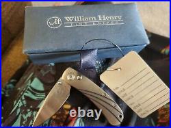 William henry pocket knife B09-FT with box and COA