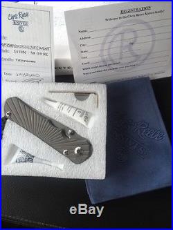 Wilson Combat Chris Reeve Knife WTK-STAR-BENZA 25 Sebenza Starbenza 25th Anniver