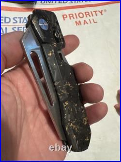 Winterblade Factor 8ight Copper Carbon Fiber Knife MagnaCut Blade Folder