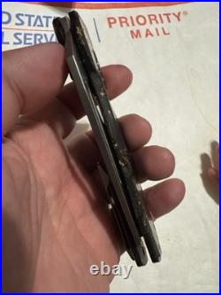 Winterblade Factor 8ight Copper Carbon Fiber Knife MagnaCut Blade Folder