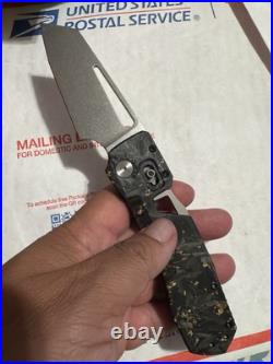 Winterblade Factor 8ight Copper Carbon Fiber Knife MagnaCut Blade Folder