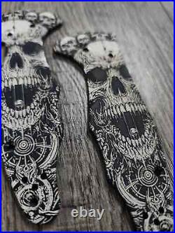 YoJimbo 2 Black Titanium Engraved Death Portal Design Scales