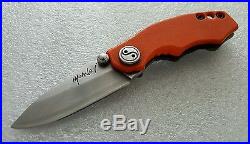 Yuna EQ-1 Custom Knife, not direware curtiss medford rockstead msc will moon q36