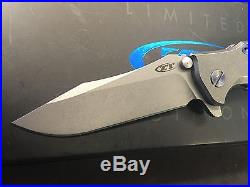 Zero Tolerance Rick Hinderer 0392 Factory Custom Knife (3.5 Working Finish) ZT
