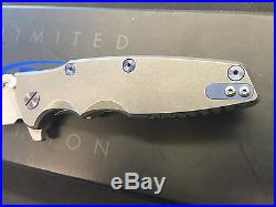 Zero Tolerance Rick Hinderer 0392 Factory Custom Knife (3.5 Working Finish) ZT