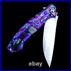 Zero Tolerance ZT 0452CF Plain Edge Folder BWL FloEvo pttn Ano custom zt452cf