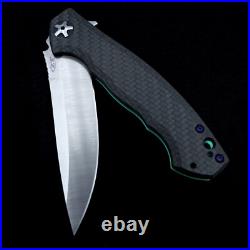 Zero Tolerance ZT 0452CF Plain Edge Folder BWL FloEvo pttn Ano custom zt452cf