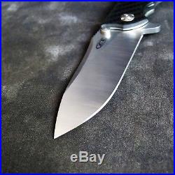 Zero Tolerance (ZT) 0562CF Folding Tactical Knife withTitanium & Carbon Fiber