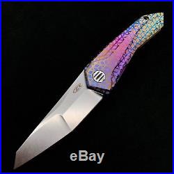 Zero Tolerance ZT0055 Custom BWL Dfade Rhombus knife ZT 0055 0055 New