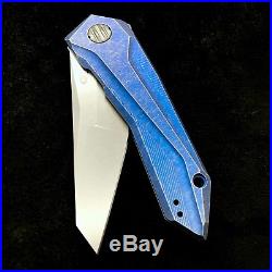 Zero Tolerance ZT0055 Custom BWL Weathered Blue ZT 0055 0055 New