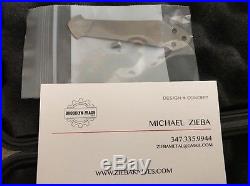 Zieba Knives Angry Bird Knife Frame Lock Flipper From 2017 Blade Show