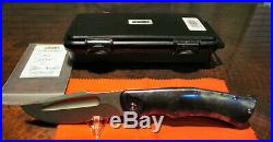 Zieba Knives & Jason Knight Custom S5 Blue Smoke Limited Run Collab