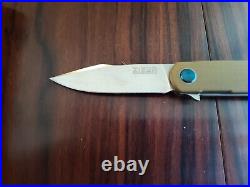 Zieba MS2 Manhattan Special 2 Custom Flipper Knife