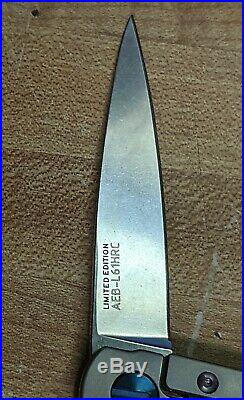 Zieba MS3 Manhattan Special Knife, AEBL HRC-61 Steel Limited Edition, New